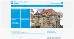 Desktop Screenshot of dw-husum.de