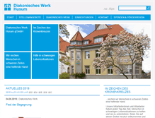 Tablet Screenshot of dw-husum.de